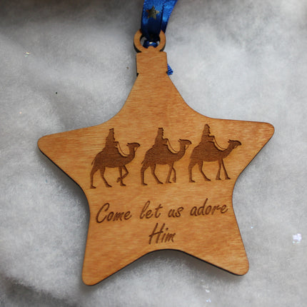 3 Wisemen Star Ornament