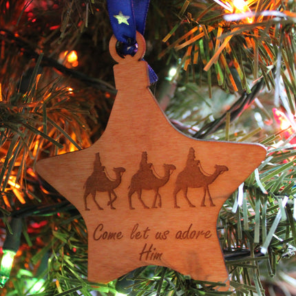 3 Wisemen Star Ornament