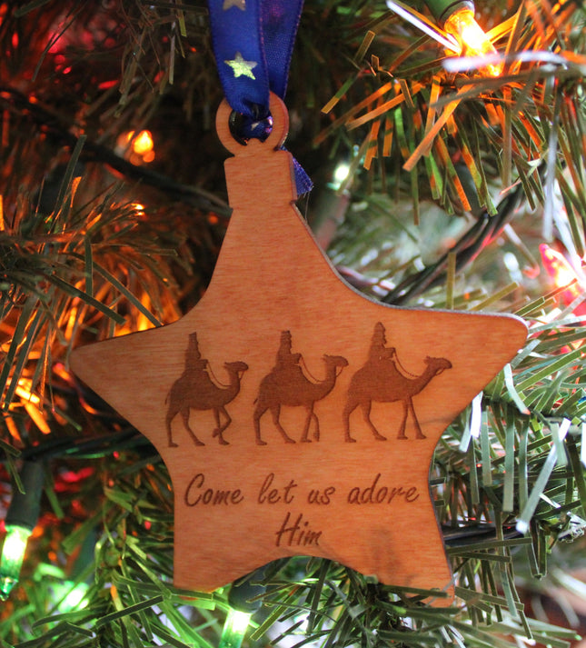 3 Wisemen Star Ornament