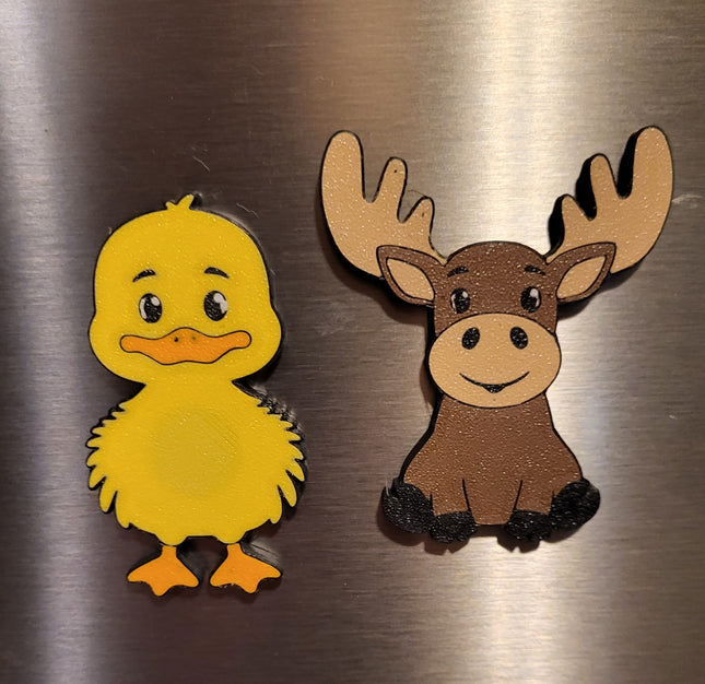 3D Printed Animal Magnets