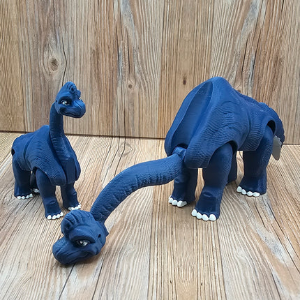 3D Printed Articulated Dinosaur Collection – Poseable T-Rex, Velociraptor, Triceratops, Brachiosaurus & More