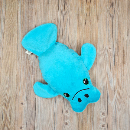 Cuddly Plush Manatee – Soft Stuffed Manatee Toy In Multiple Color Options