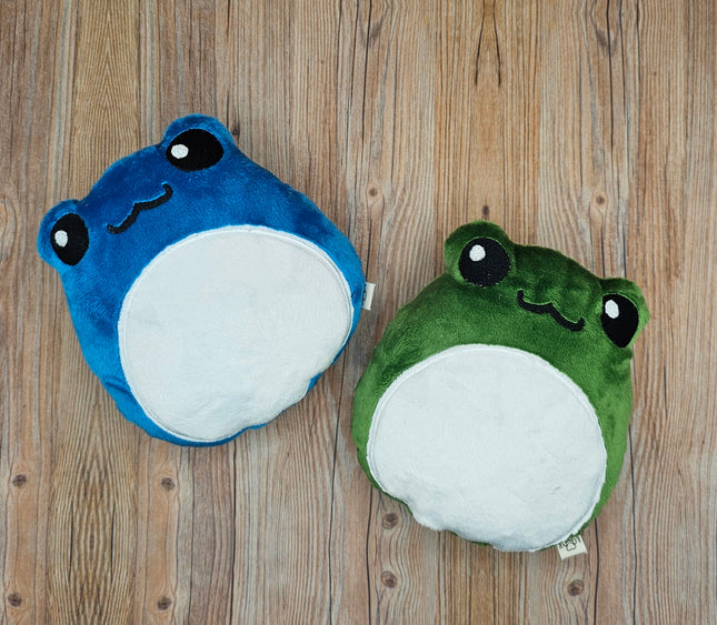 Cuddly Soft Plush Frog – Adorable Frog Stuffed Animal in Green or Blue