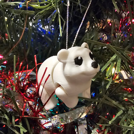 Arctic Friends 3D Printed Ornament Collection