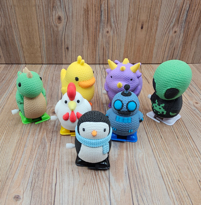 3D Printed Wind Up Toys