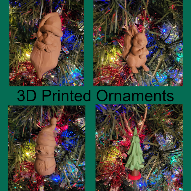 3D Printed Ornaments