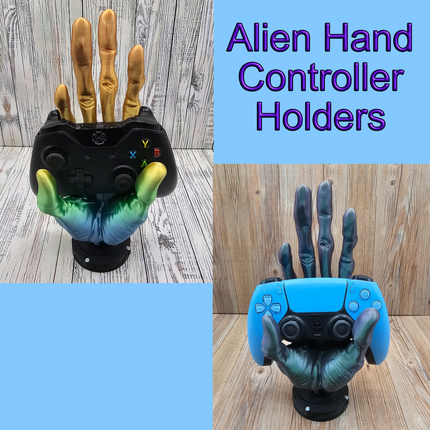 3D Printed Alien Hand Controller Holder Display