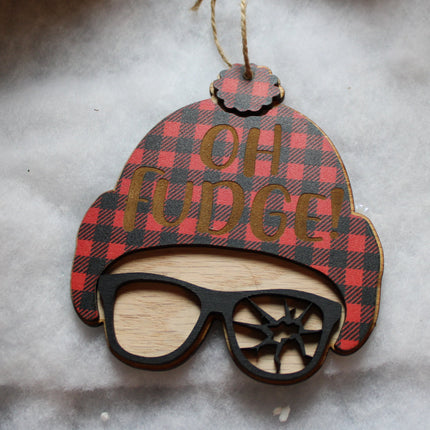 Oh Fudge! Christmas Ornament