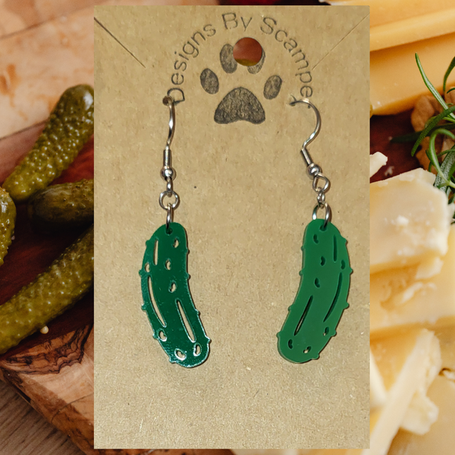 Pickle Earrings