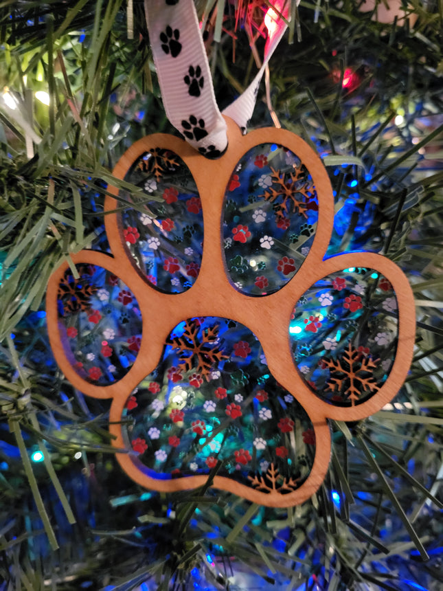 Christmas Paw Prints (2 options)