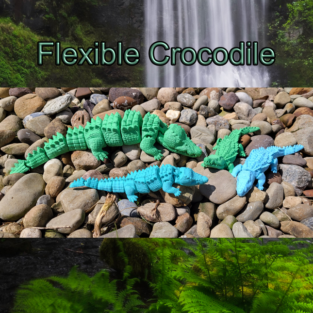 Flexible Crocodile Toy