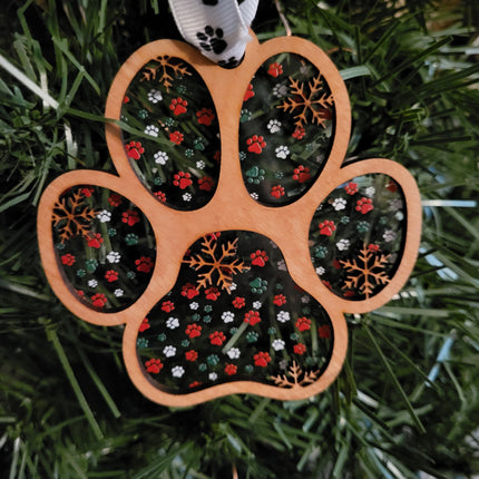 Christmas Paw Prints (2 options)