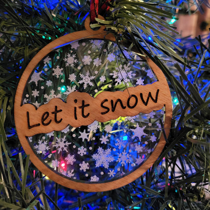 Let It Snow Ornament