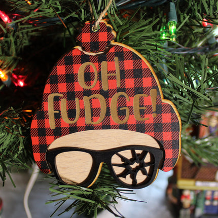 Oh Fudge! Christmas Ornament