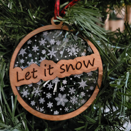 Let It Snow Ornament