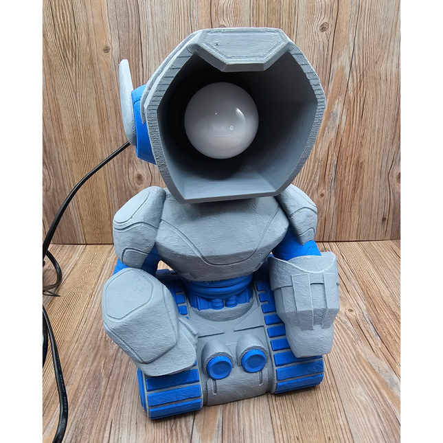 Mecha Robot Lamp, 3D Printed