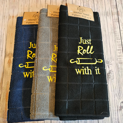 Just Roll w/It Kitchen Towel