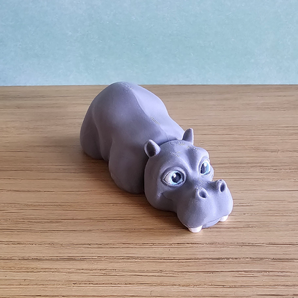 Articulated 3D Printed Hippos