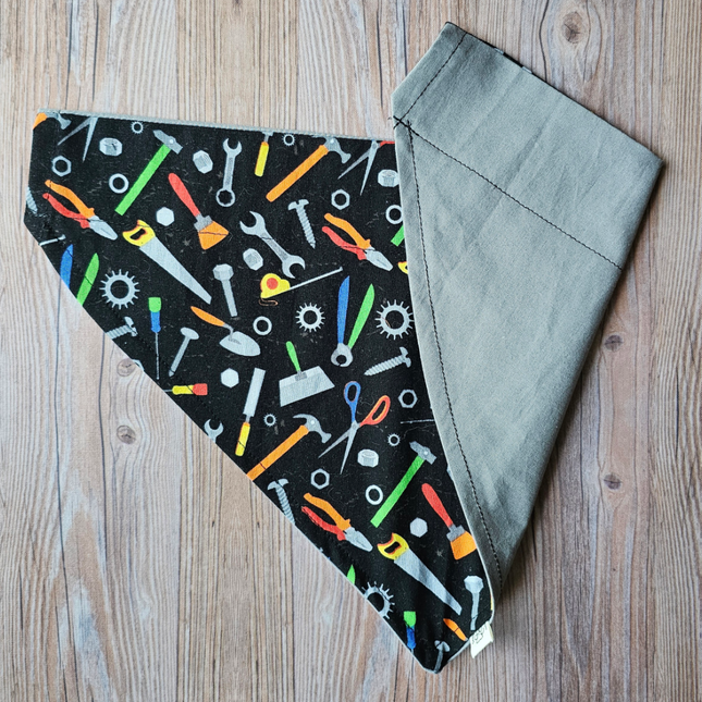 Reversible, Over The Collar, Pet Bandana - Hand Tools